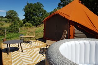 Tente et tente lodge Rhône
