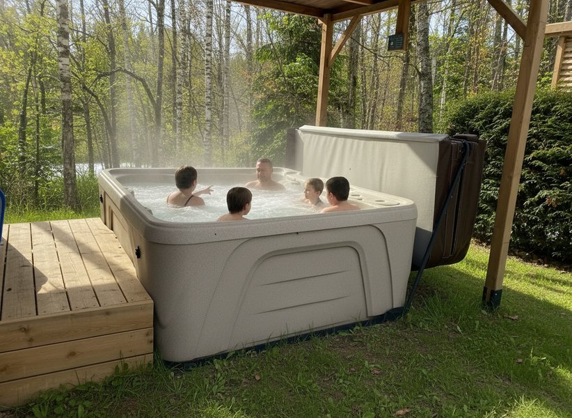 Hébergement AbracadaRoom : HY•Lødge Spa-6pers N°4 (Chalet nature avec spa privatif) - Image 1