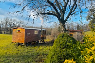 La petite roulotte de Vallin | Nature | Cosy à Torchefelon (1)