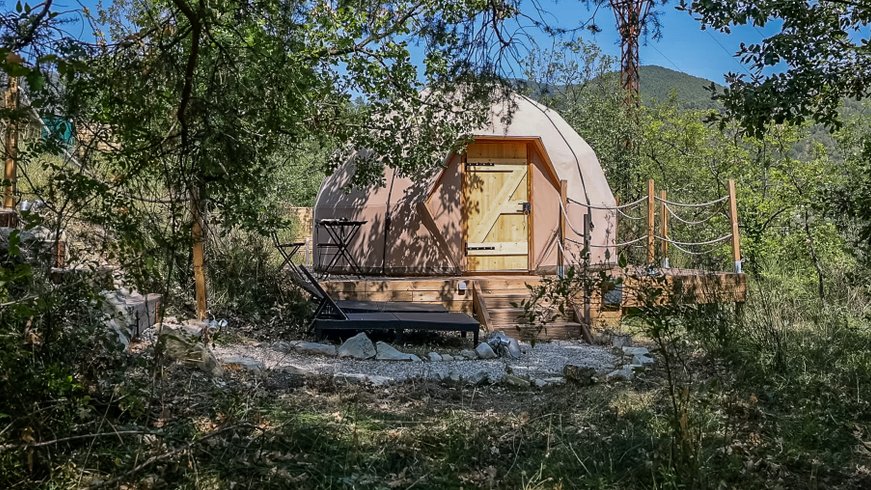 Hébergement AbracadaRoom : Dôme Chauffé & Balnéothérapie - Image 12