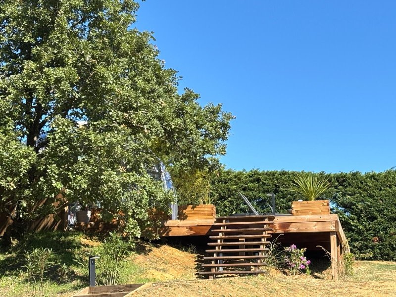 Hébergement AbracadaRoom : La Bulle StélléA SPA Privatif, Domaine CollinéA en Drôme Des Collines - Image 16