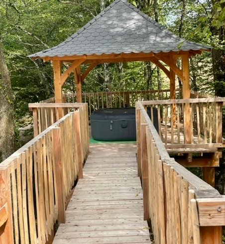 Hébergement AbracadaRoom : Cabane "Au temps suspendu" & Spa - Image 5