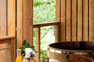 Cabane sur pilotis Orne