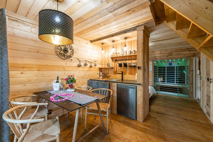 Hébergement AbracadaRoom : Cabane des Farfadets : Spa & Sauna - Image 7