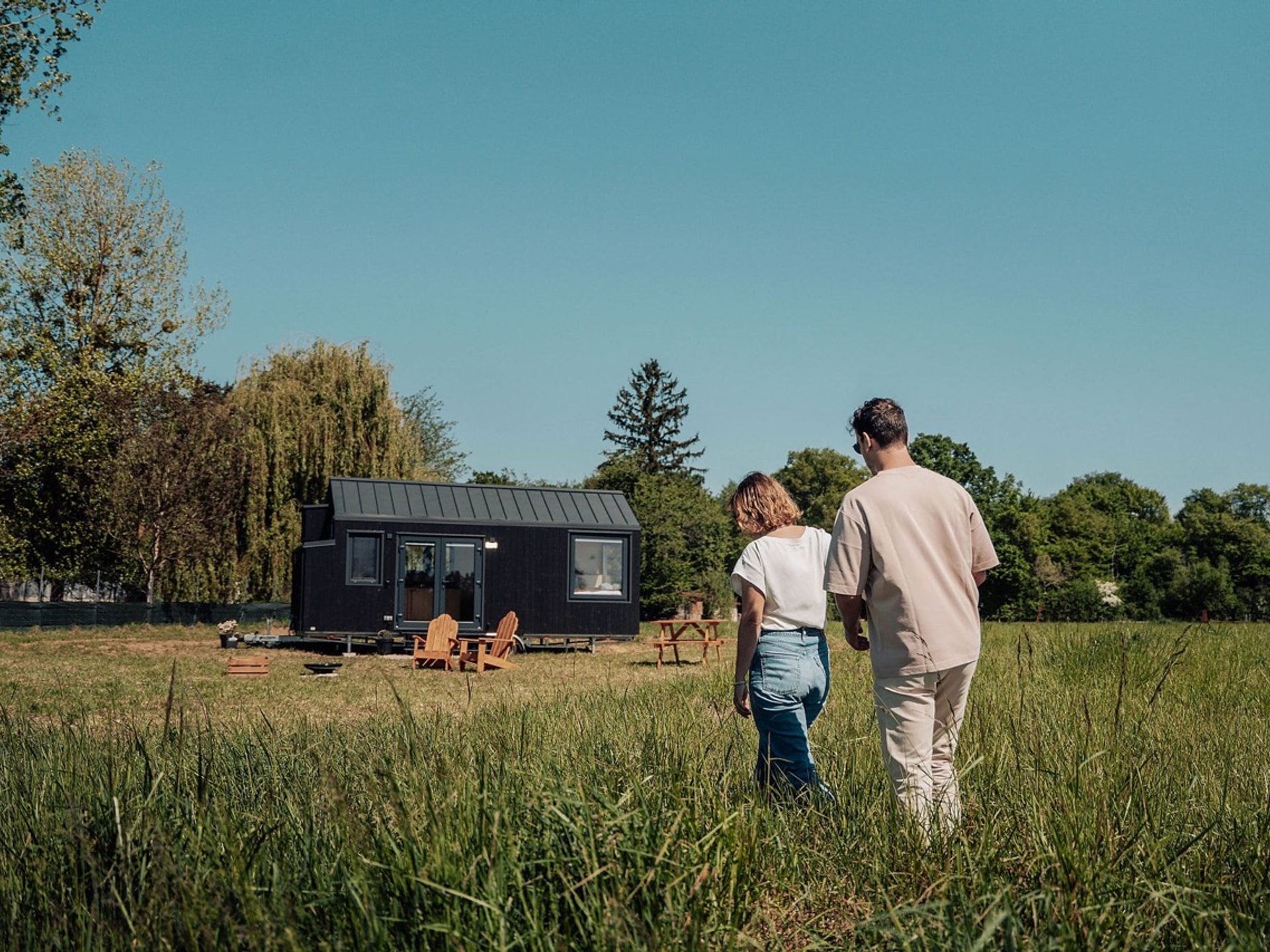 Parcel Tiny House - près des chevaux en Bourgogne