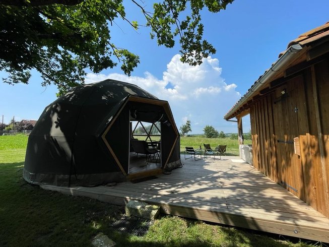 Hébergement AbracadaRoom : Cèdre dôme géodésique & Spa - Image 22