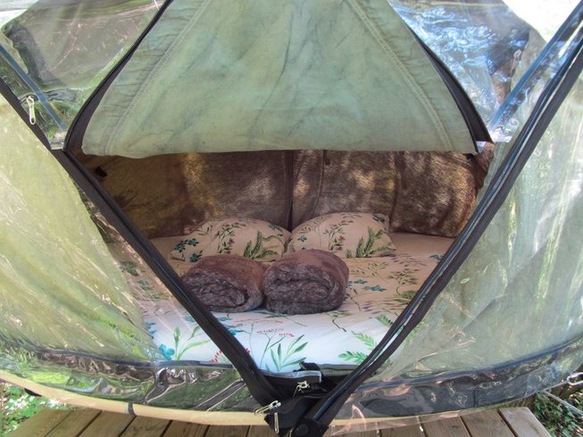 Hébergement AbracadaRoom : La Tente Bulle perchée - Image 2