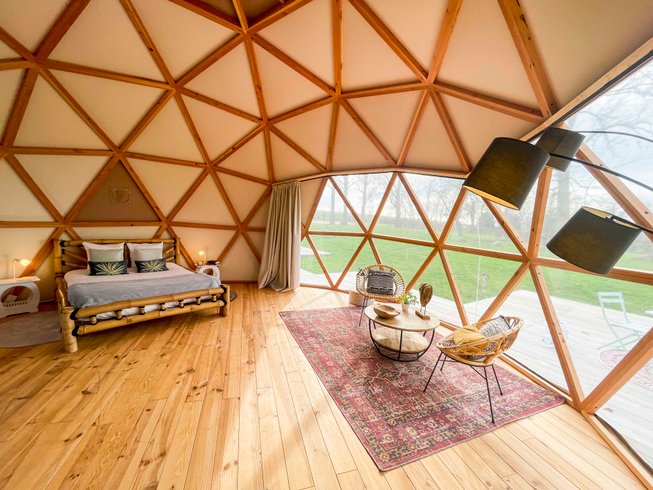 Hébergement AbracadaRoom : Le Dôme avec Bain nordique - Image 11