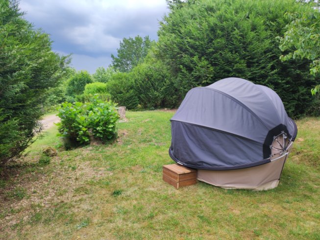Hébergement AbracadaRoom : Dodôme étoilé - La mini-bulle, la tête dans les étoiles. - Image 3