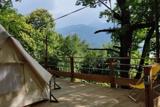 Tente et tente lodge Hautes-Pyrénées