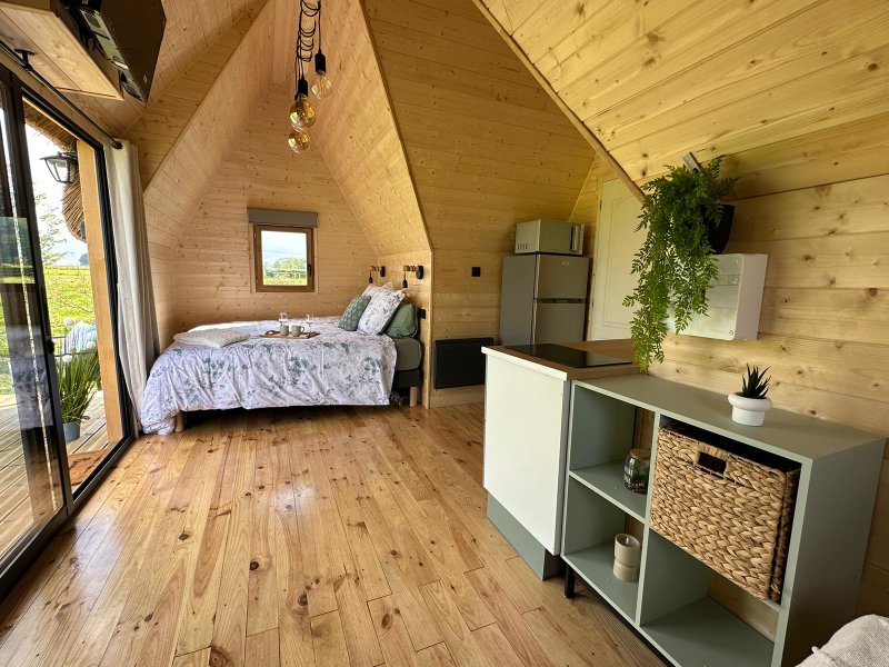 Hébergement AbracadaRoom : Le Cocon de Chaume : une parenthèse nature près d'Étretat - Image 4