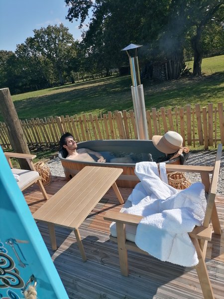 Hébergement AbracadaRoom : La Yourte cocooning Moroodol et son bain nordique - Image 11