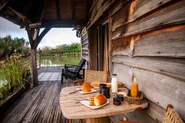 Cabane Château Biron & spa à Beaumontois En Perigord (4)