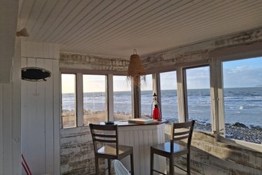 Chalet sur la plage, aux portes d'Honfleur à Criqueboeuf (1)