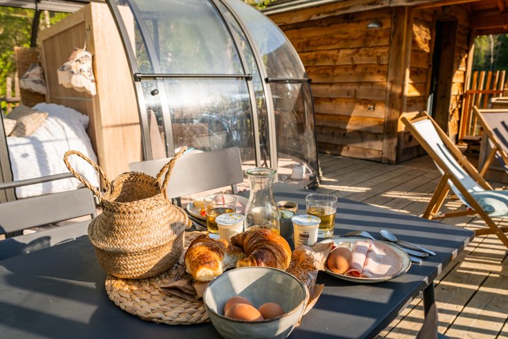 Hébergement AbracadaRoom : Grand dôme perché Spa - Geai des chênes - Image 91