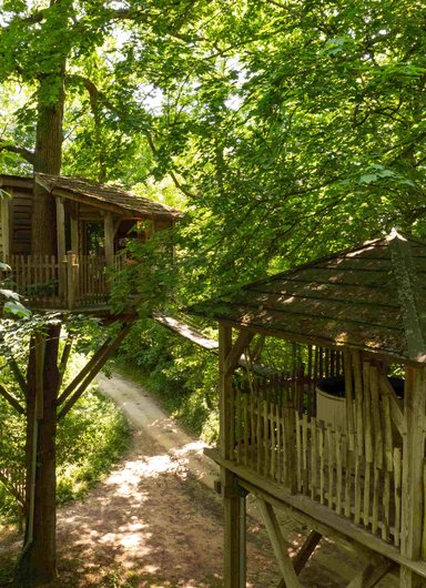 Cabane Spa Cocon à Raray