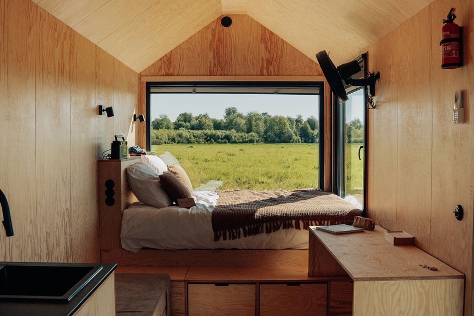 Hébergement UnicStay : Parcel Tiny House - dans les vignes du Beaujolais à Saint-Étienne-Des-Oullière