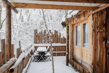Cabane des Farfadets : Spa & Sauna à Saint Léger Les Mélèzes (3)