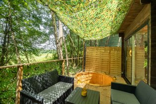 Cabane sur pilotis Gers
