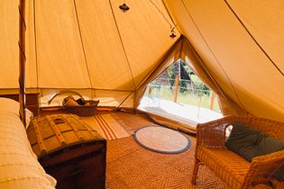 Tente et tente lodge Corrèze