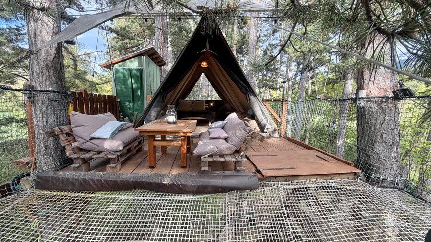 Hébergement AbracadaRoom : La Tente perchée - Image 1