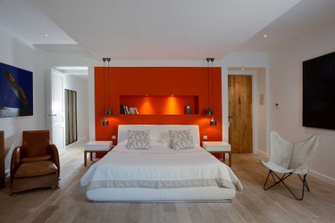 Suite Deluxe avec vue sur le jardin à Lavérune (1)