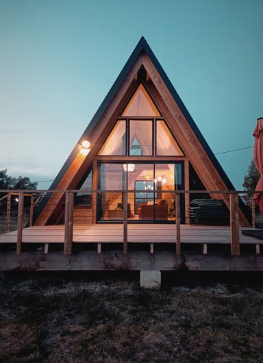 La Cabane des Biquets - Vue sur les collines à Mazerolles Du Razés