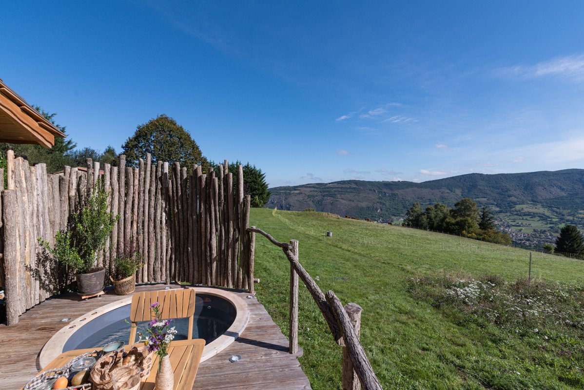 La Petite Ariégeoise -  Spa et vue panoramique à Ferrieres Sur Ariege (7)