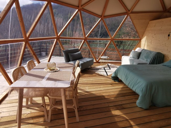 Hébergement AbracadaRoom : Le Dôme géodésique - Image 2