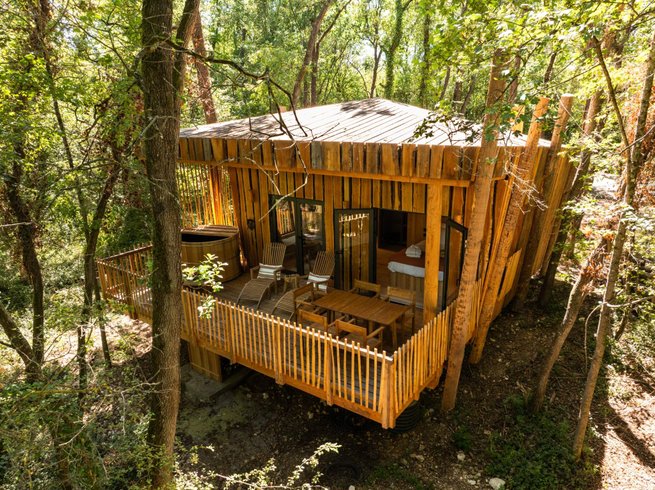 Hébergement AbracadaRoom : Cabane du Coteau (famille spa) - Image 1