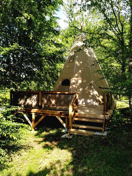 Hébergement AbracadaRoom : Tipi Nomade - 4 personnes - Image 1