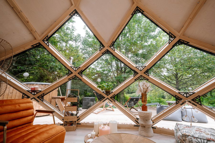 Hébergement AbracadaRoom : Le zome : Nuit sous les étoiles  & spa privatif - Image 12