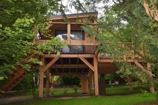 Cabane sur pilotis Puy-de-Dôme
