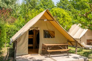 Tente et tente lodge Vaucluse