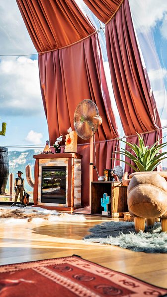 Hébergement AbracadaRoom : Bulle Texas – Luxe  & SPA – Vue Lac Aiguebelette - Image 19