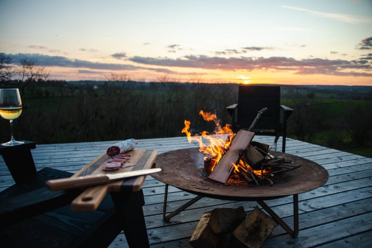 Hébergement AbracadaRoom : Tiny A-frame & Spa - Image 4