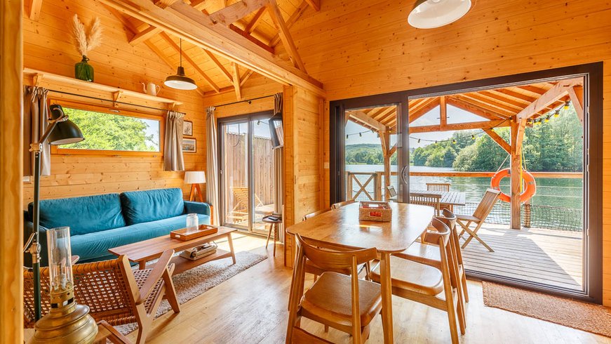 Hébergement AbracadaRoom : Cabane sur l'eau avec bain nordique - Image 11