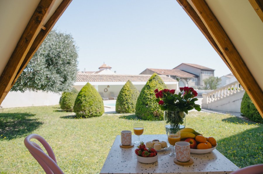 Hébergement AbracadaRoom : Ecolodge - Dôme en bois avec piscine & jardin - Image 6