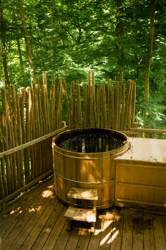 Cabanes Duo Spa dans les Arbres à Raray (10)