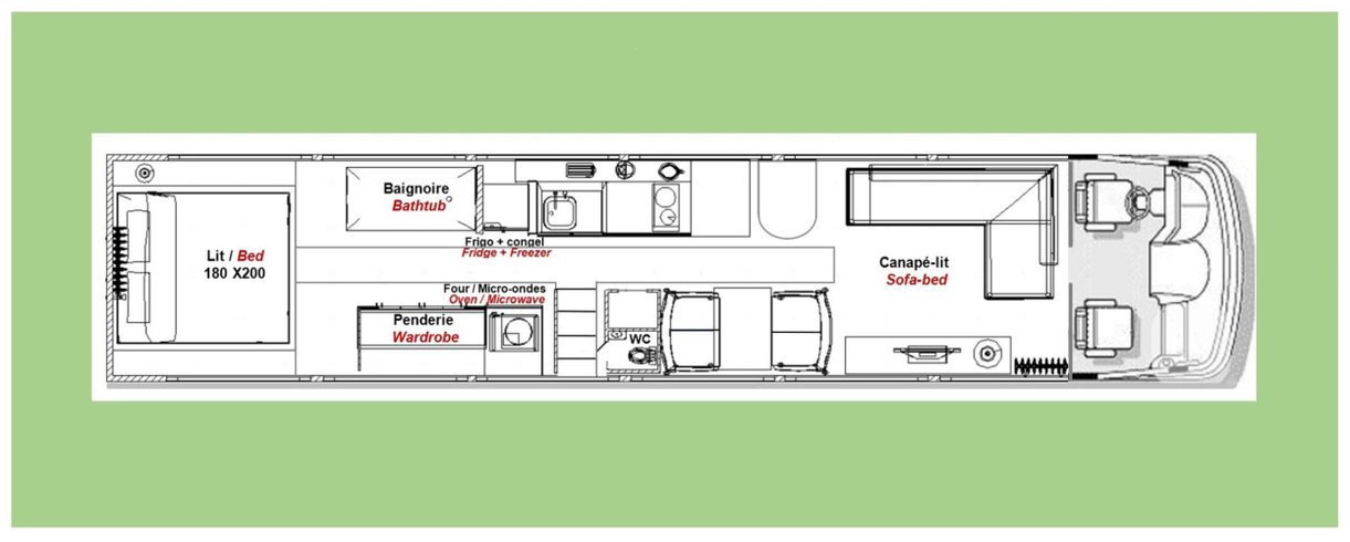 Hébergement AbracadaRoom : BUS "Iliade" - Image 16