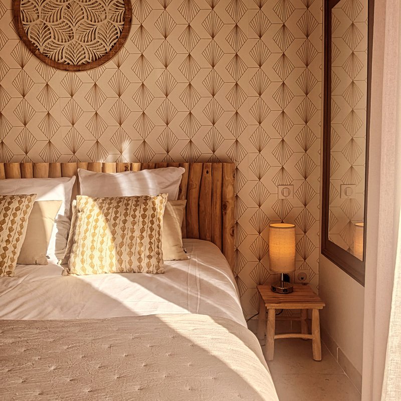 Villa Font Vive - Chambre d'hôtes "La Beaume" écologique avec piscine et cuisine à Grospierres (2)