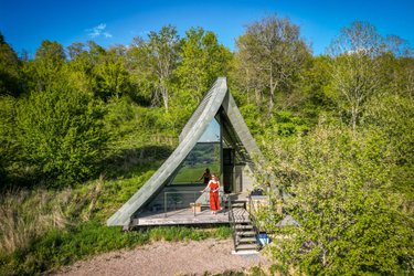 Etno : ecolodge de luxe en pleine nature avec vue et bain nordique à Massingy-Lès-Vitteaux (4)