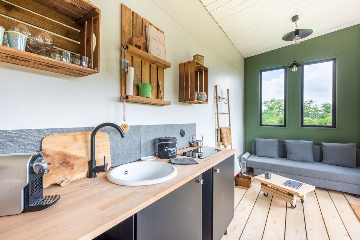 Tiny House Le Paddock | Au milieu des chevaux ! à Chambly (11)
