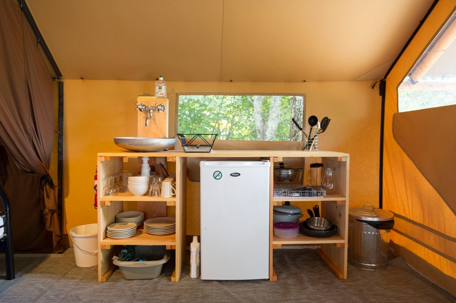 Hébergement AbracadaRoom : Tente Trappeur Landes Sud - Image 3