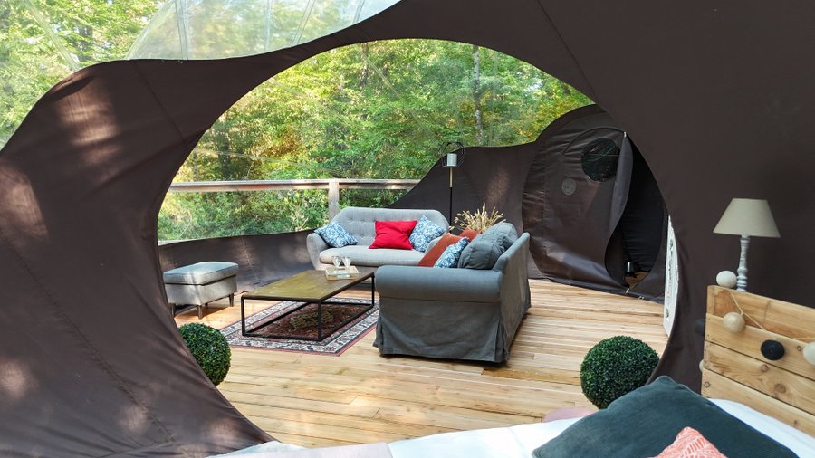 Hébergement AbracadaRoom : Bulle du  bois & Spa privatif - Image 9