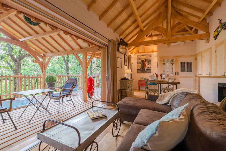 Hébergement AbracadaRoom : Cabane Spa Dolce Vita - Image 4