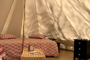 Tente et tente lodge Charente