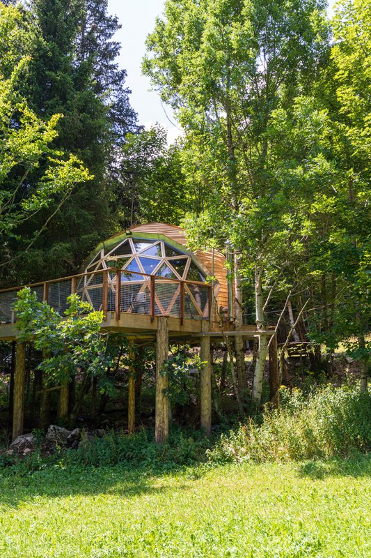 Dôme panoramique, une immersion totale dans la nature à Autrans (5)