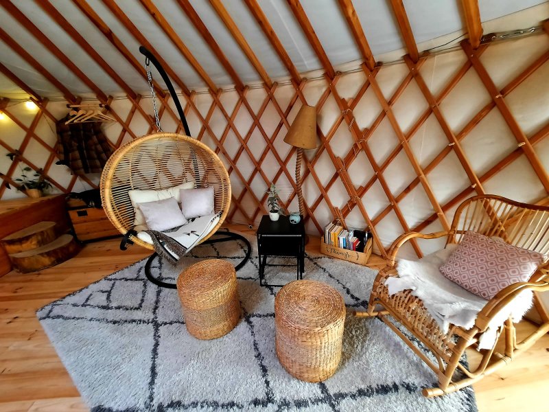 Hébergement AbracadaRoom : Yourte contemporaine tout confort - Image 10