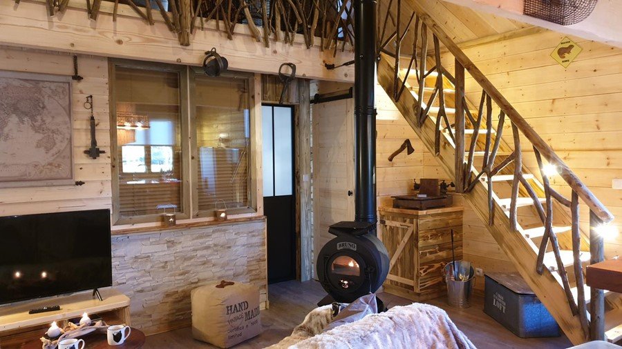 Hébergement AbracadaRoom : Cabane du Castor & Sauna - Image 6